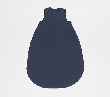 TENCEL™ Jersey Adjustable Wearable Blanket, 0-24 Months, Blue