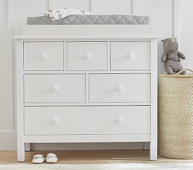 dresser and changing table topper