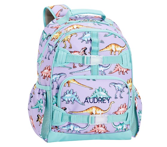 pottery barn dinosaur backpack girl
