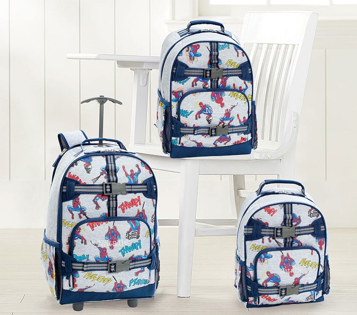 pottery barn spiderman backpack