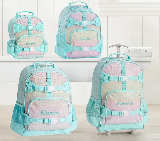 pottery barn roller backpack