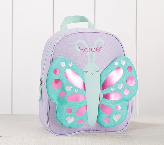 pottery barn butterfly backpack