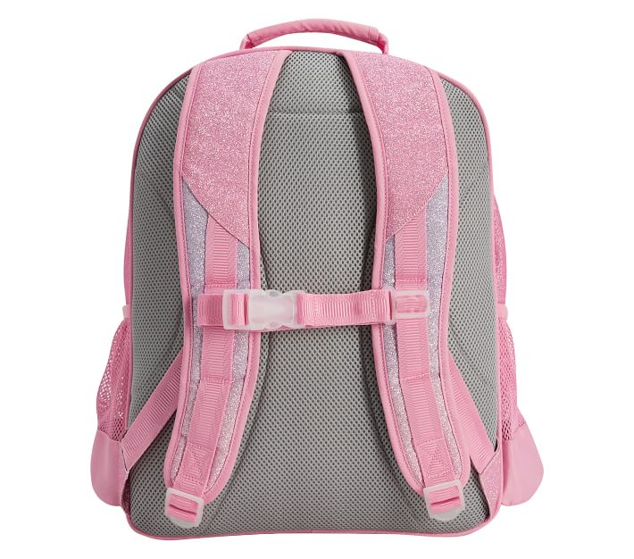 Mackenzie Pink Sunrise Ombre Glitter Backpacks Pottery Barn Kids