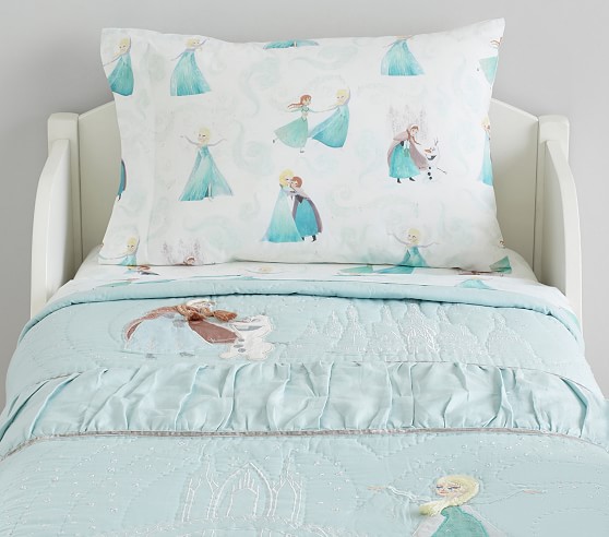 frozen sheets pottery barn