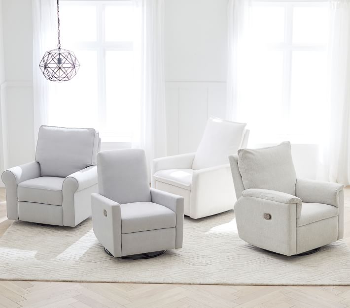 Comfort Swivel Nursery Glider & Recliner Chair | Pottery Barn Kids