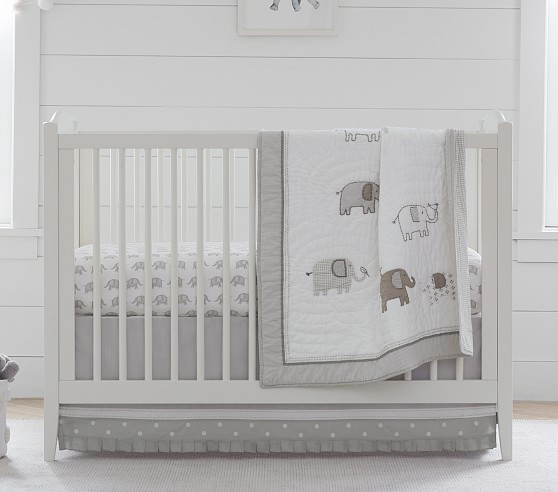 pottery barn crib sheets
