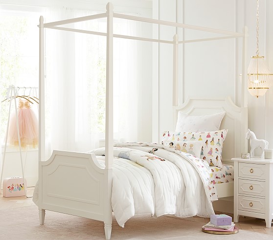 Ava Regency Canopy Kids Bed Pottery, What Is The Point Of A Canopy Bed