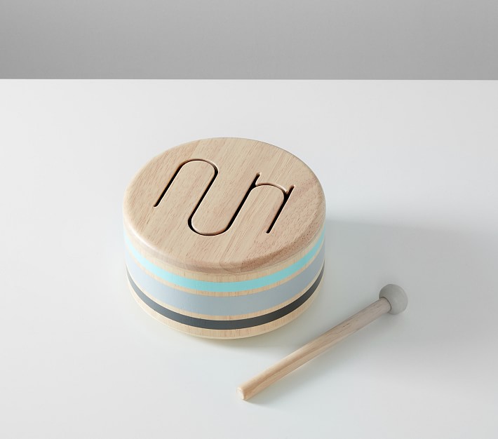 Plan Toys x pbk Drum Set Pottery Barn Kids