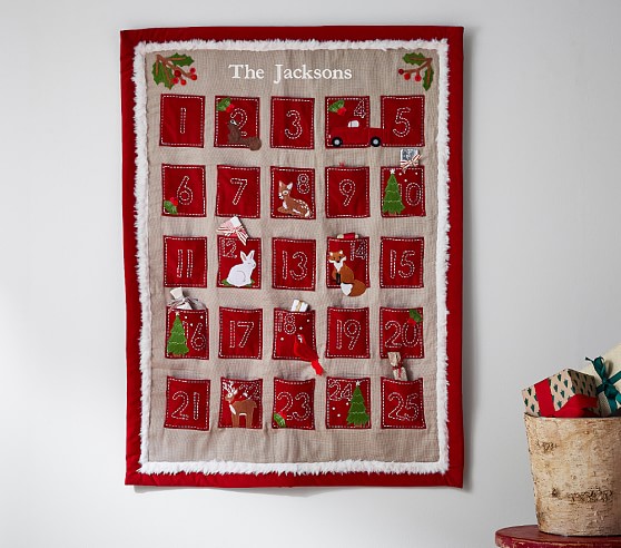 大割引 新作 Pottery Barn 壁紙 Pottery カレンダー クリスマス カウントダウン Barn インテリア雑貨 Logoadvantage Com