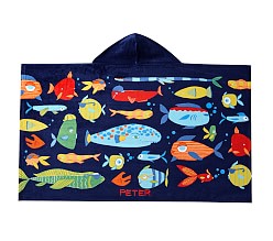 Oversized Microfiber Ultra Soft Bath Towel Blanket Fast Dry,Cartoon Style of Crabs On Blue with Bubbles,Beach Towel Travel Sheet Swimming Pool Camping Sports Personalized,32 x 52in