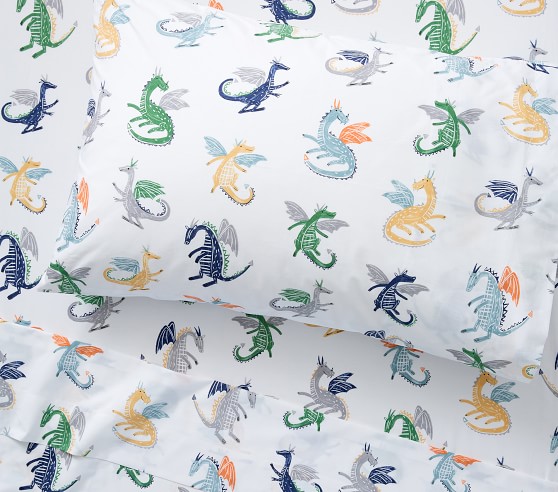 dragon crib sheets