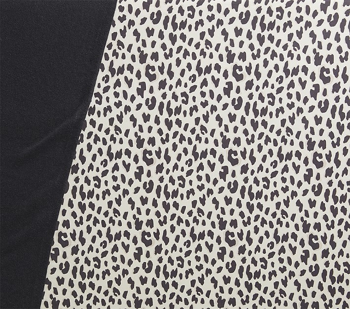 leopard print cot sheets