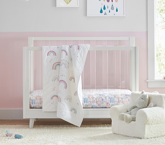 rainbow crib