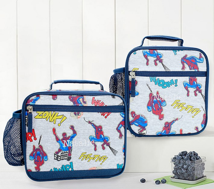 Water Bottle 3 Piece Set Details about   Marvel Spider-Man Carry-On Lunch Bag Lunch Container 