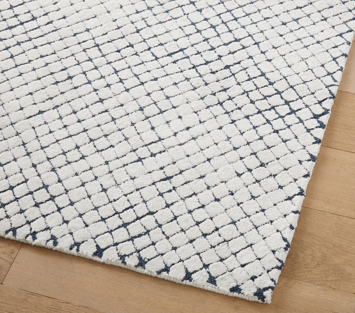 Performance Textured Trellis Rug | Pottery Barn Kids