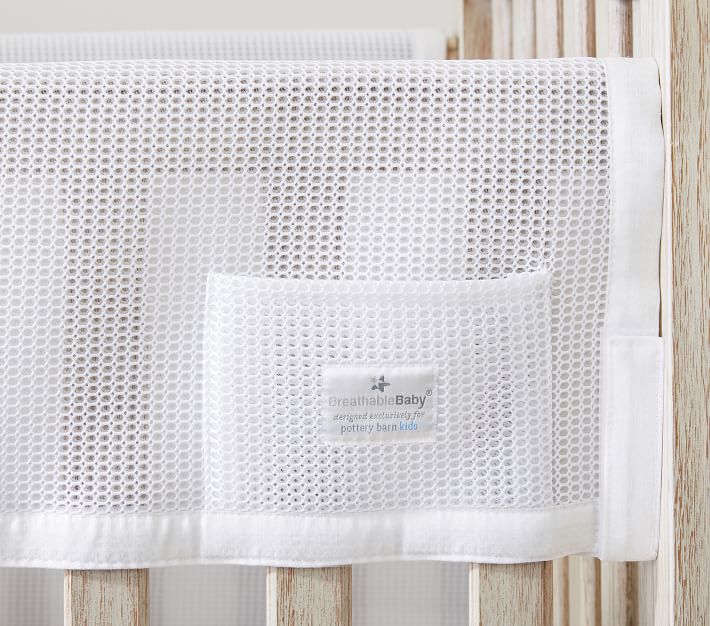 BreathableBaby® for Pottery Barn Mesh RailGuard® Teething Cover Pottery Barn Kids