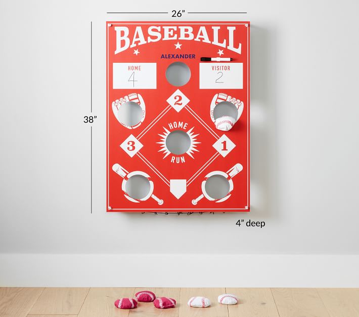 Baseball Bean Bag Toss Pottery Barn Kids