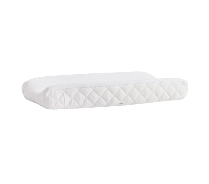 Belgian Flax Linen Changing Pad Changing Table Pad Pottery Barn Kids