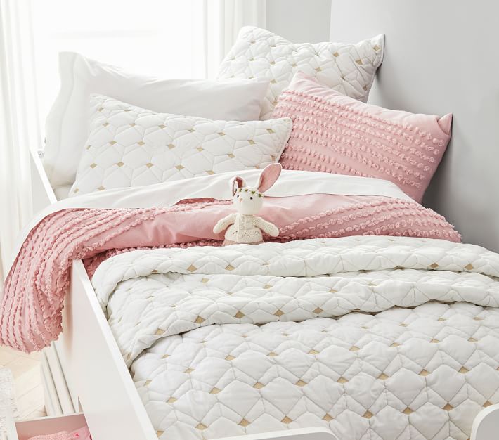 west elm x pbk Candlewick Duvet Cover & Shams Pottery Barn Kids