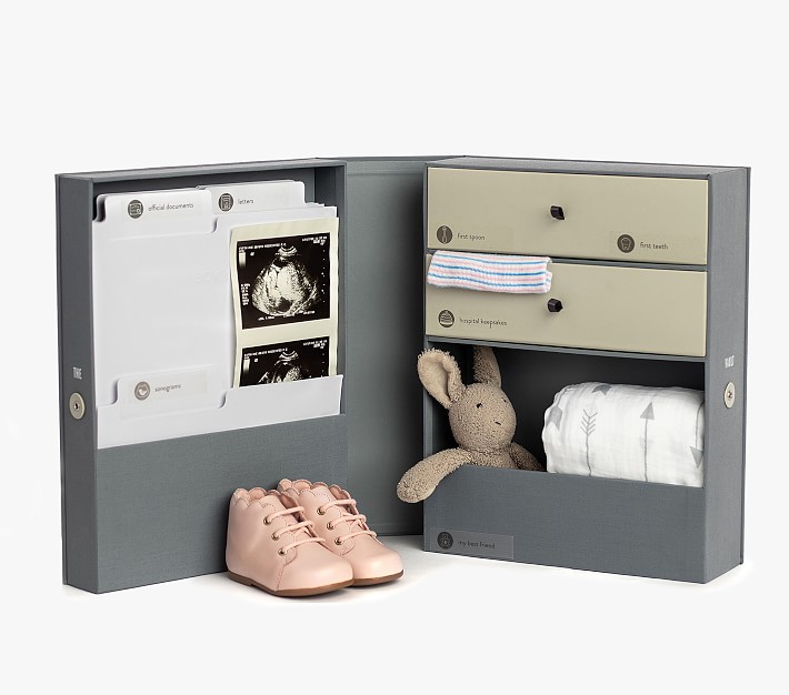 Savor The Vault Baby Keepsake Box Pottery Barn Kids