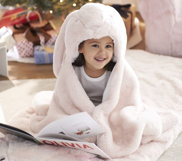Hooded Animal Kids Blankets Pottery Barn Kids