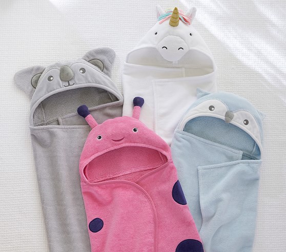 Koala Hooded Baby Bath Towel Gift Set for Toddlers and Kids USA Seller| 