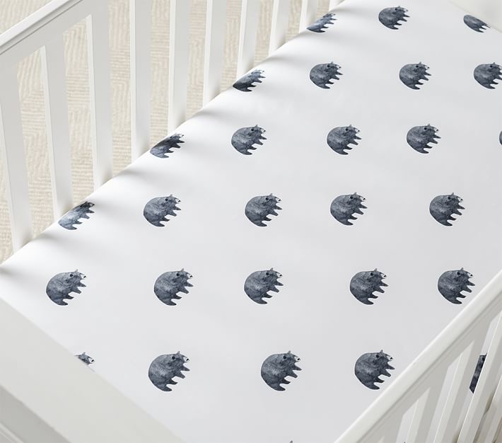 Asher Bear Baby Bedding Crib Bedding Pottery Barn Kids