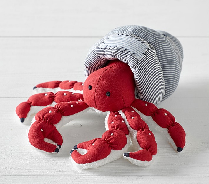 plush hermit crab