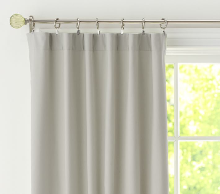 Twill Kids Blackout Curtain | Pottery Barn Kids