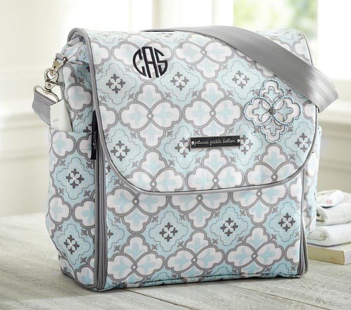 Classically Crete Boxy Diaper Bag 