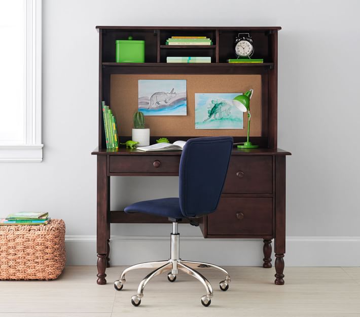Catalina Kids Storage Desk & Tall Hutch Pottery Barn Kids