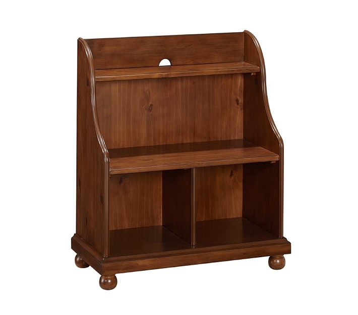 Catalina Console Bookcase, Chestnut Pottery Barn Kids