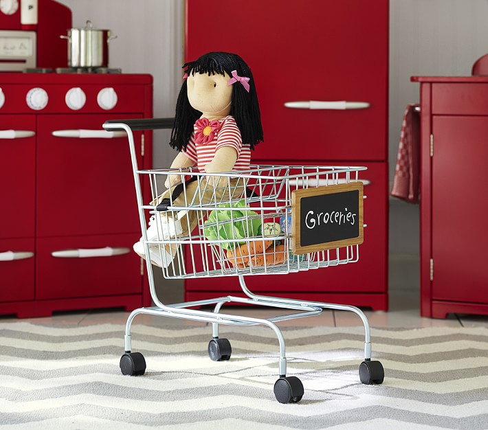 play kitchen shopping cart