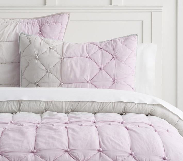 pottery barn ombre duvet