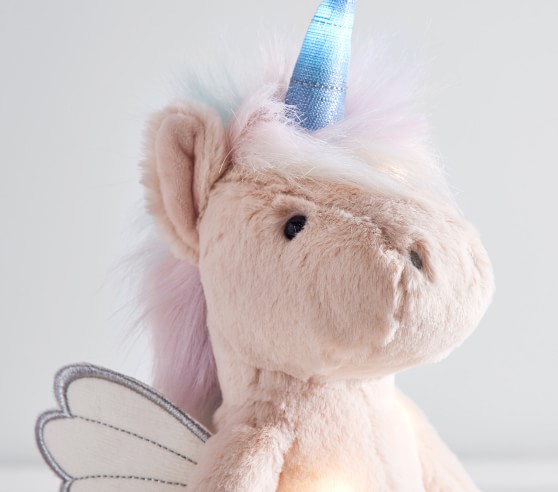 light up cuddly unicorn