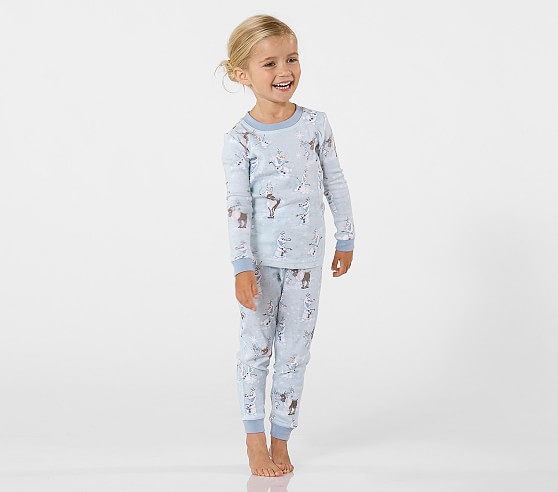 Disney Frozen Olaf Filles Tout en Un Coton Al in One Sleepsuit pyjama 