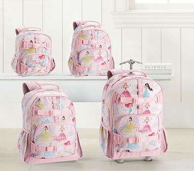 disney princess glitter backpack