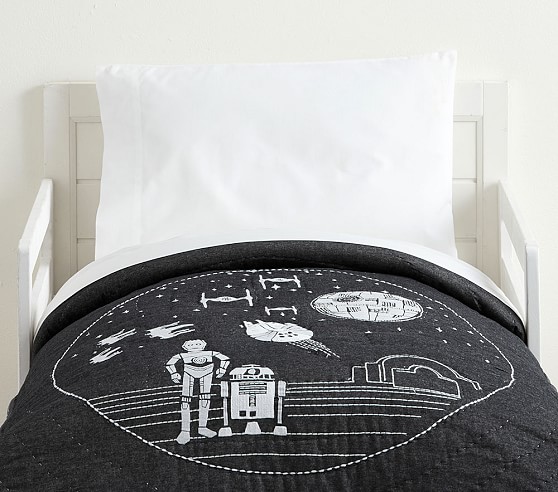 pottery barn star wars duvet