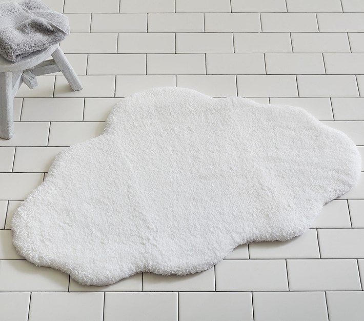 Cloud Kids Bath Mat Pottery Barn Kids