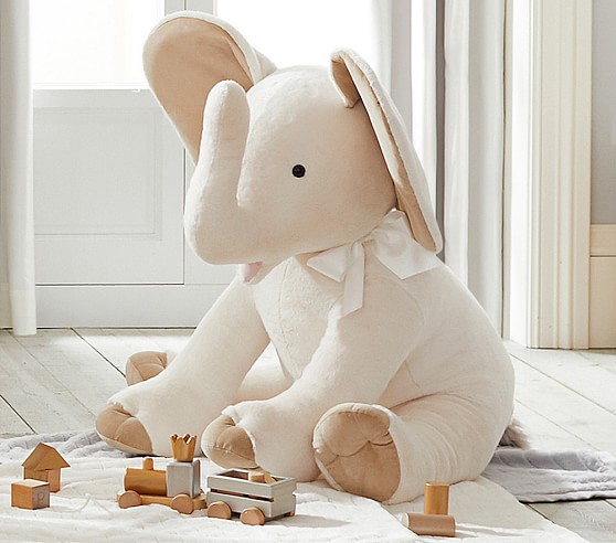 jumbo plush elephant