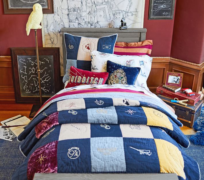 HARRY POTTER™ QUIDDITCH™ Kids' Pillow Pottery Barn Kids