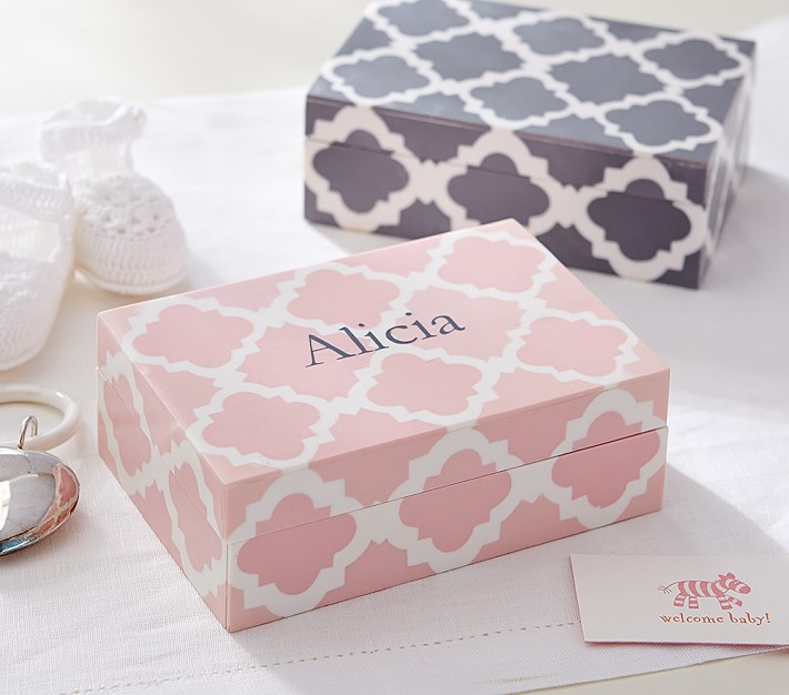 Lattice Resin Keepsake Box Pottery Barn Kids