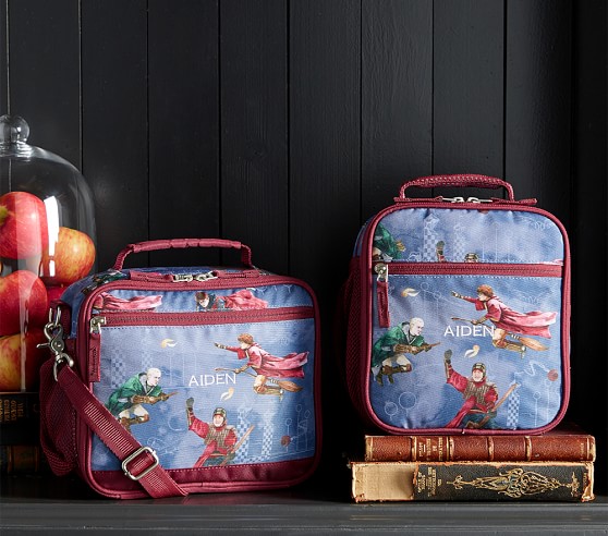 4 Pottery Barn Kids Mackenzie Harry Potter Quidditch Small Backpack Lunchbox Set for sale online 