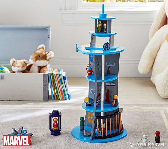 avengers playset tower