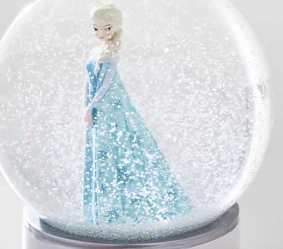 disney frozen water globe