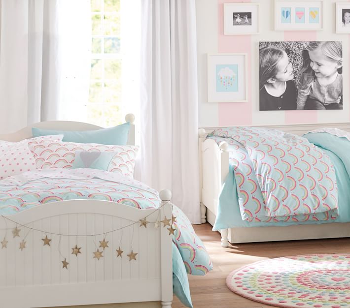 Rainbow Kids' Duvet Cover | Pottery Barn Kids