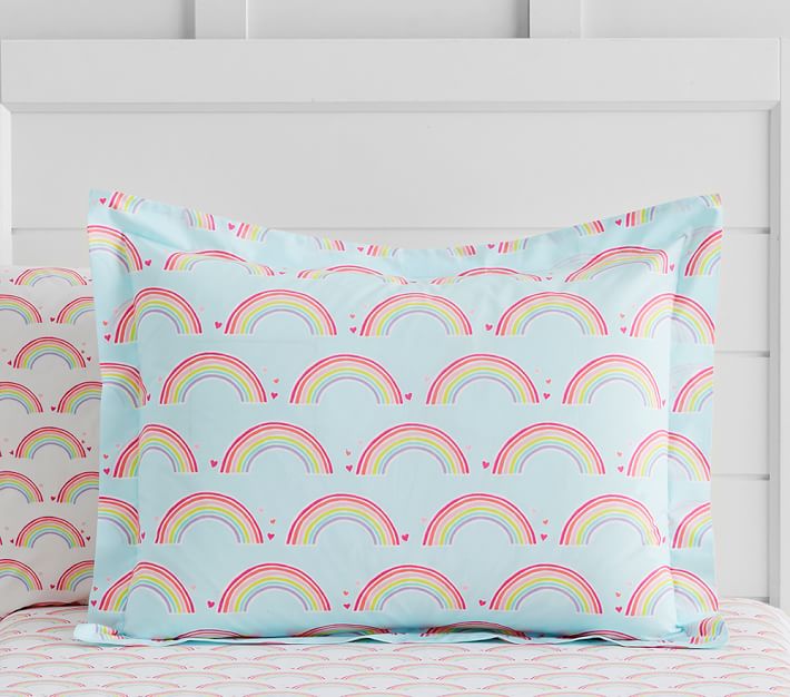 Rainbow Kids' Duvet Cover Pottery Barn Kids