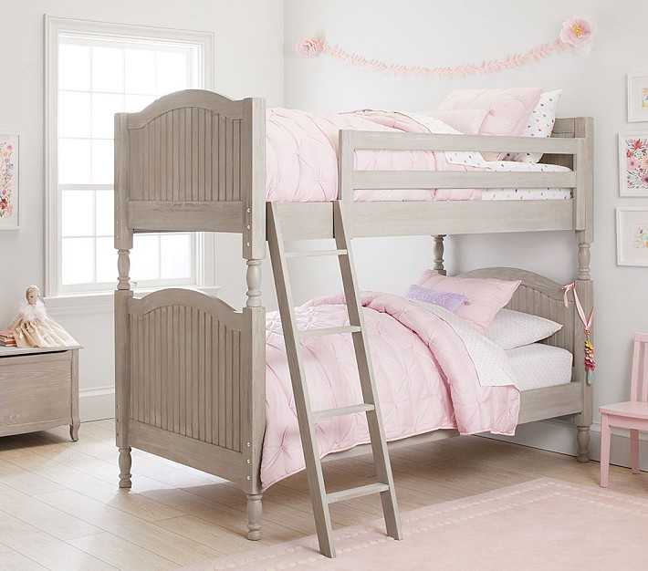 Catalina Twin Over Kids Bunk Bed, How Do You Put Sheets On A Bunk Bed