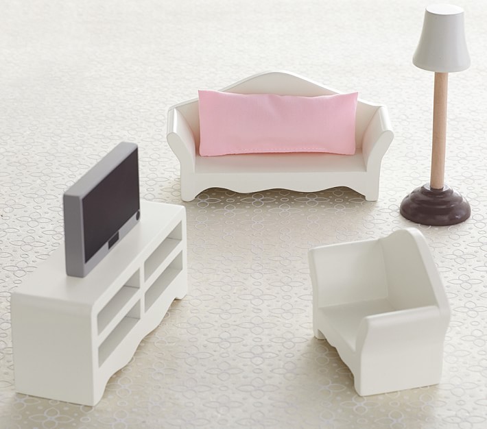 Dollhouse Living Room Set Dollhouse Furniture Pottery Barn Kids