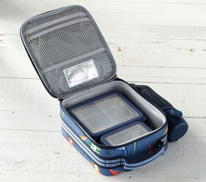 Navy Ballgame Kids Lunch Box Pottery Barn Kids